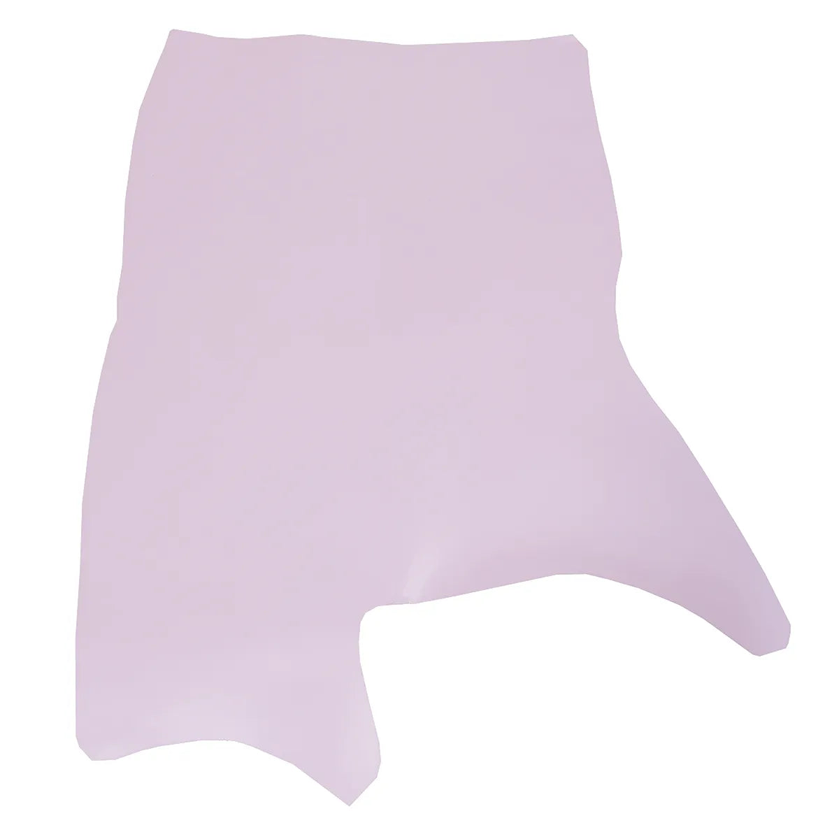 Peau de cuir de veau verni de couleur rose parme. Cuir lisse et brillant adapté pour la fabrication d'articles de maroquinerie et de décoration.