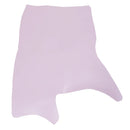 Peau de cuir de veau verni de couleur rose parme. Cuir lisse et brillant adapté pour la fabrication d'articles de maroquinerie et de décoration.