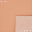 Cuir de vachette lisse vieux rose. Cuir lisse idéal pour la conception de sac, pochette, étui, décoration, accessoire...