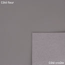 Pièce de cuir de vachette tannage végétal grise. Idéal pour réaliser des portefeuilles, porte-cartes...