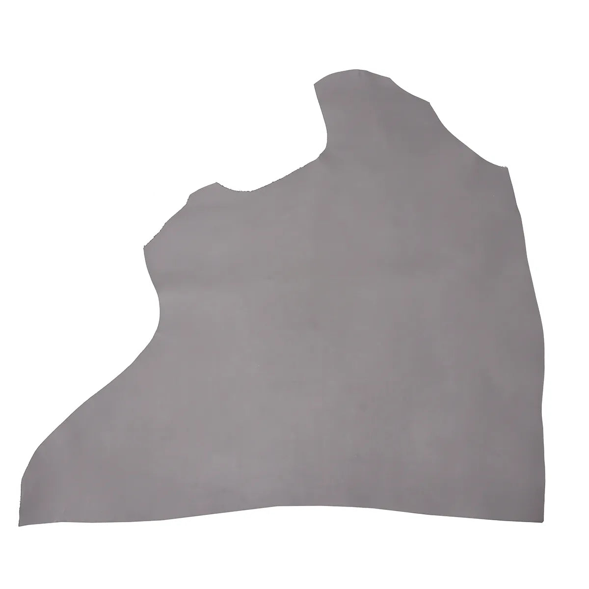 Peau entière en cuir de vachette grise tannage végétal. Cuir ferme et lisse idéal pour la création de sac à main, pochette, décoration, accessoire...