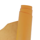 Peau de cuir de vachette grain saffiano jaune, matériau durable pour création d'accessoire ou de maroquinerie