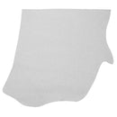 Peau entière en cuir de vachette couleur gris argenté pailleté