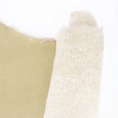 Peau de cuir lainée beige 