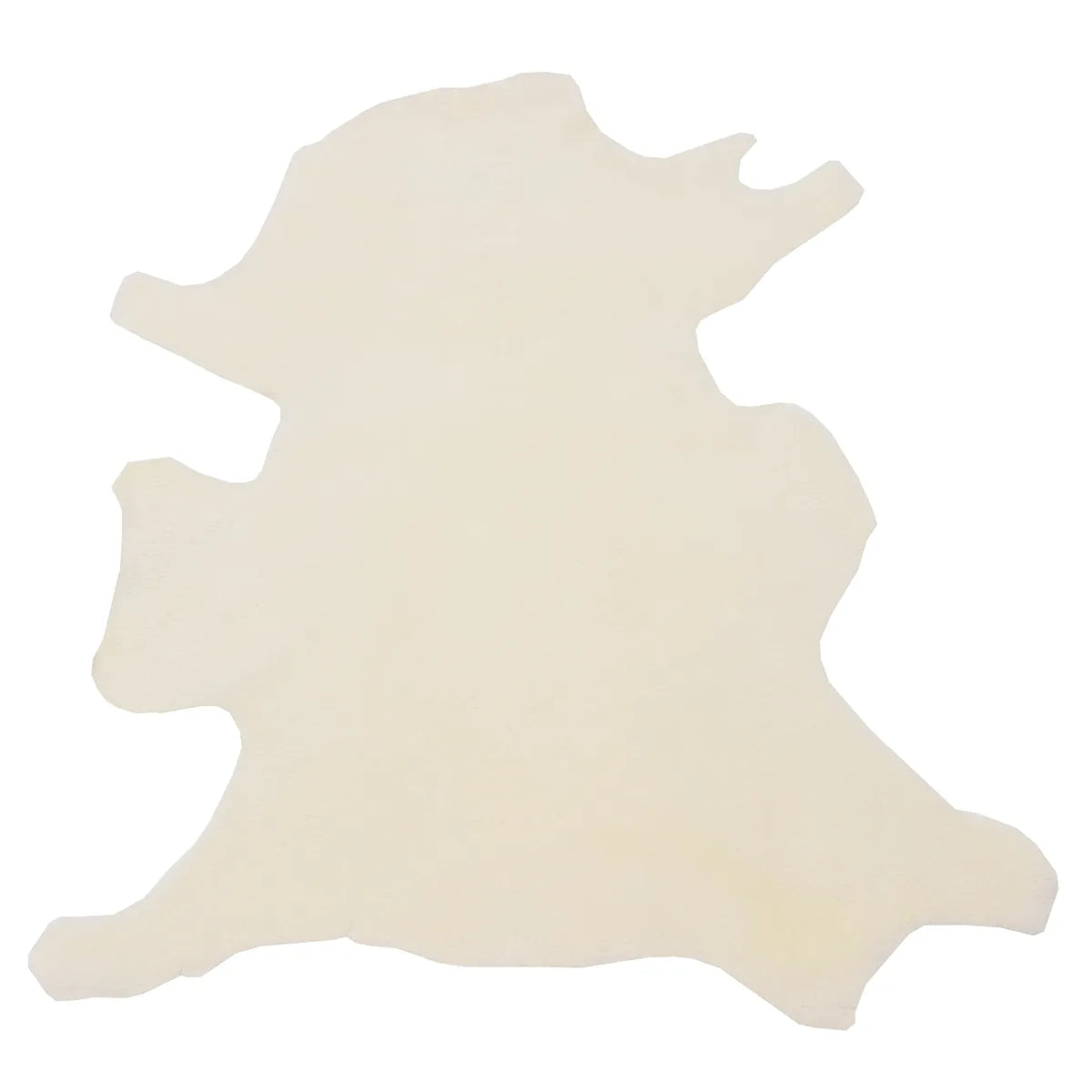 Peau entière en cuir lainé beige
