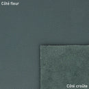 Cuir grainé vert canard