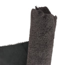 Cuir lainé et frisé gris foncé idéal pour apporter de la douceur et de l'originalité à vos créations de vêtement, sac, bourse, chausson...