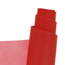 Cuir de veau nappa rouge. Cuir lisse, souple de 1 mm d'épaisseur idéal pour la création de sac à main, petite maroquinerie et accessoire