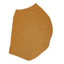 Peau entière de cuir de veau nappa lisse couleur jaune miel. Cuir nappa, matière fine et souple, idéale pour la fabrication de pièces délicates et pour un travail précis.