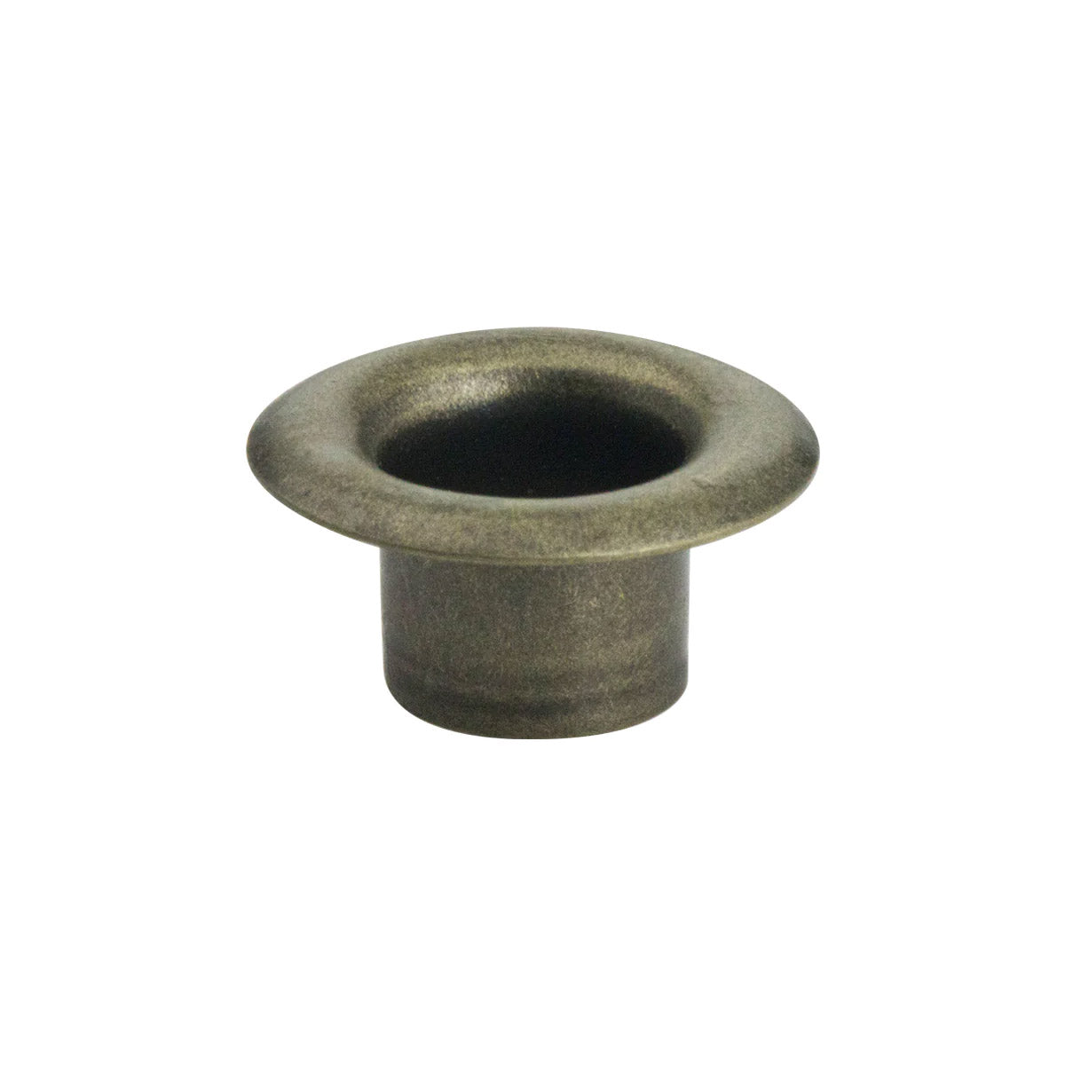 Lot de 100 œillets à rouler en acier Ivan, ouverture étoile de 6mm, finition laiton vieilli, accessoires pour bricolage et couture