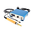 Kit alimentation 1 voie régulée température et manche fer à fileter pour cuir, outil Adece, utilisé pour la réparation de cuir.