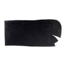 Peaux de cuir Demi Croupon tannage végétal GAVARNIE Radermecker noir, épaisseur 4mm, cuir végétal robuste et naturel.