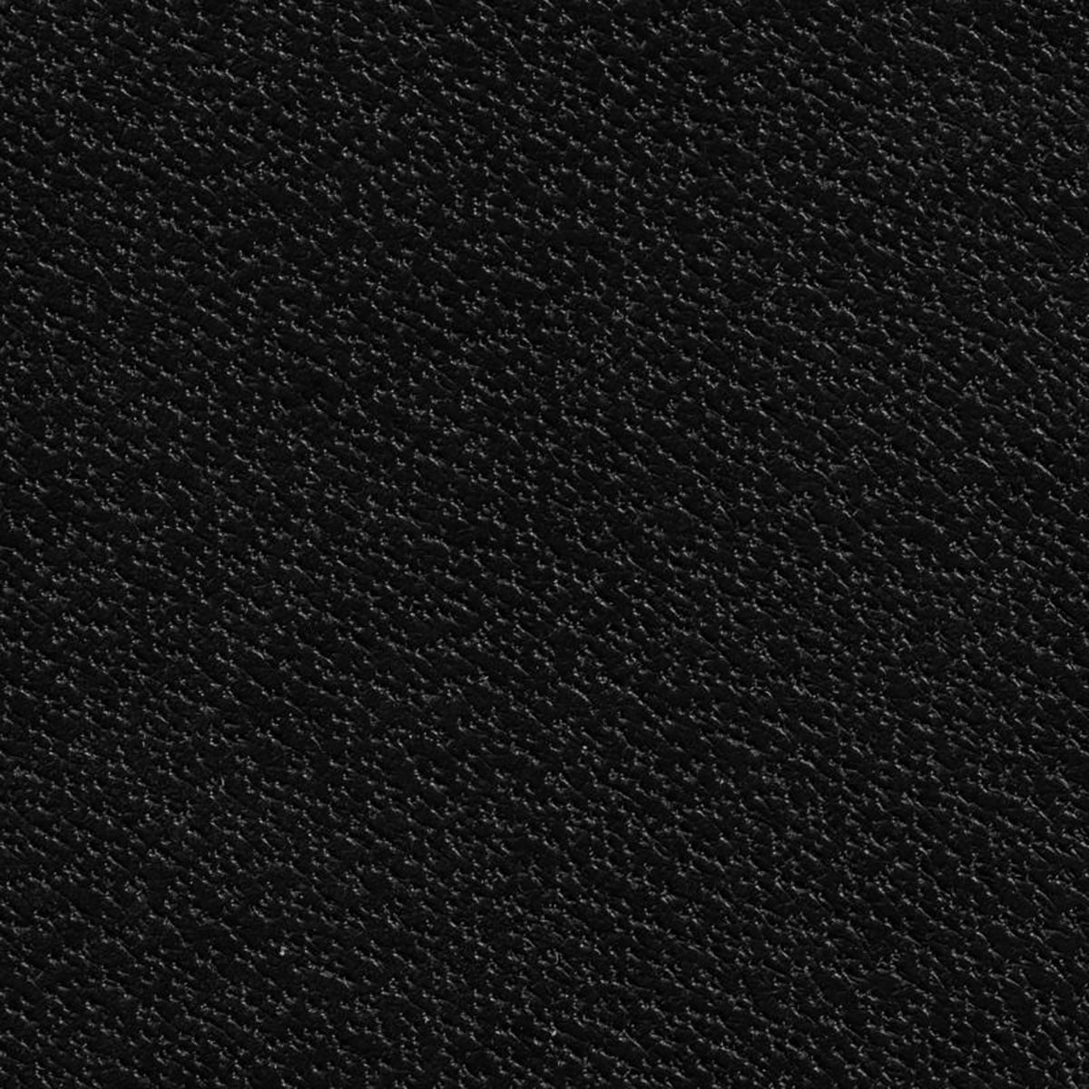 Peau de cuir noir Radermecker Demi Croupon Tannage Végétal GAVARNIE, épaisseur 4 mm, texture lisse et durable.