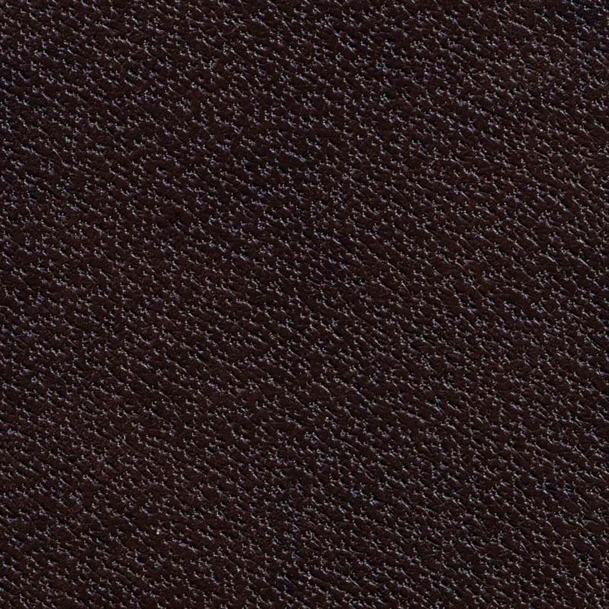 Peau de cuir demi-croupon tannage végétal GAVARNIE Radermecker, couleur chocolat, épaisseur 4 mm, texture souple et naturelle.