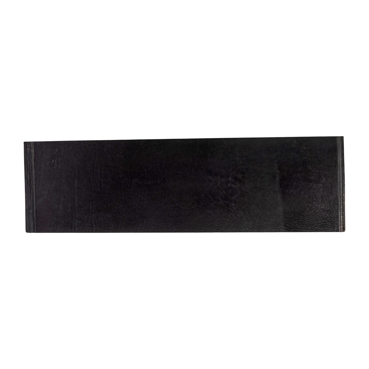 Peaux de cuir noir Radermecker Boyoma, cuir de croupon pré-étiré, double tannage, épaisseur 4,8 mm, pour artisanat.
