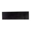 Peaux de cuir noir Radermecker Boyoma, cuir de croupon pré-étiré, double tannage, épaisseur 4,8 mm, pour artisanat.