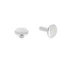 Rivets en laiton double calotte T4 Long de Deco Cuir, accessoires pour cuir, visible en image.
