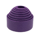 Lanières en cuir GROGRAIN violettes, style élégant, pour accessoires ou sacs, fabriquées par une marque non spécifiée.