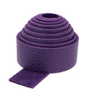 Lanières en cuir GROGRAIN violet, solide et élégante, idéale pour accessoires ou sacs en cuir.