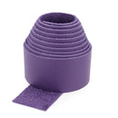 Lanière en cuir de vachette violette SUAVE, fabriquée par Autres, vue en détail avec finition douce et souple.