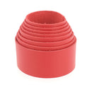 Lanière en cuir de vachette satinato rouge, modèle K75, pour sacs ou accessoires, fabriquée par Autres.