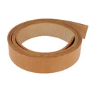 Lanière en cuir dosset tannage végétal de 40mm de large, finition GOLD, épaisseur 3,8mm, fabriquée par Autres.