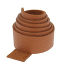 Lanière en cuir de taurillon Groggrain caramel T86, épaisseur 2mm, pour accessoires en cuir, fabriquée par Autres.