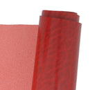 Cuir de collet rouge de la collection SAUVAGE en tannage végétal. Cuir de grande qualité pour des projets haut de gamme