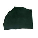 Peau de cuir vert en collet tannage végétal Sauvage, texture naturelle et finition artisanale, fabriquée par Autres.