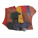 Chutes de cuir de 500g de collet tannage végétal SAUVAGE, marque Deco Cuir, pour artisanat ou maroquinerie