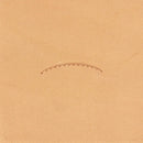 Outil Matoir Veiners Lined Scalloped de Barry King Tools, outil pour modelage avec motif à bords ondulés.