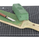 Pâte à polir professionnelle Koyo green rouge K-1 pour outils, en pot de couleur verte et rouge, utilisé pour le polissage.