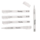 Lot de 5 stylos à teinture rechargeables Tandy Leather avec pointe de 0,7 mm, pour applications de teintures et peintures.