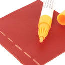 Marqueur pelable orange pour cuir, verre et métal, outil de marquage facilement effaçable, conçu par Autres.