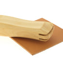 Outils Formoir Malletier en bois de buis de la marque Vergez Blanchard, outil de fabrication artisanale en bois naturel.