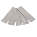 Ensemble de 5 lames affûtables Nippy, outils pour pareuse Skimini, avec lames de coupe pour affûtage précis.