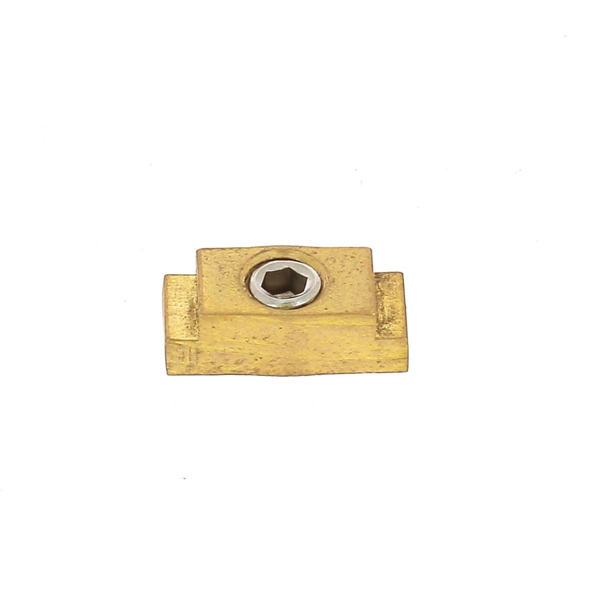 Embout de fixation pour porte-caractères pour presse à chaud
