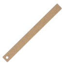 Règle antidérapante en acier et liège Craftool 30cm, outil de mesure robuste pour travaux de couture et bricolage.