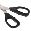 Ciseaux de couture Kai de 16,5 cm en acier inoxydable, ambidextres, pour textiles et couture, image montrant les ciseaux ouverts.