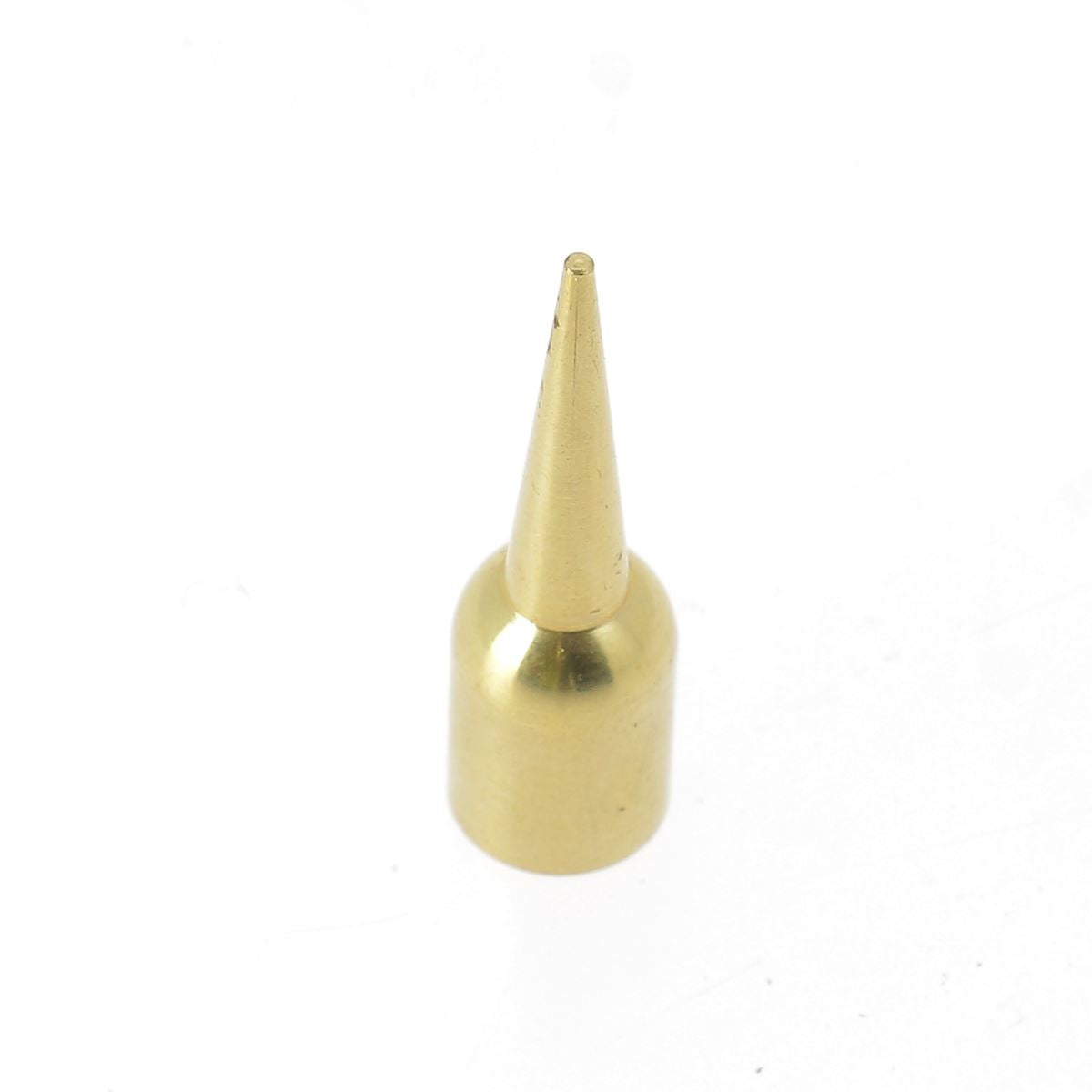Pointe conique taraudage M5 en laiton pour fer à fileter, outil Regad, 16x5mm, utilisé pour fileter le métal.