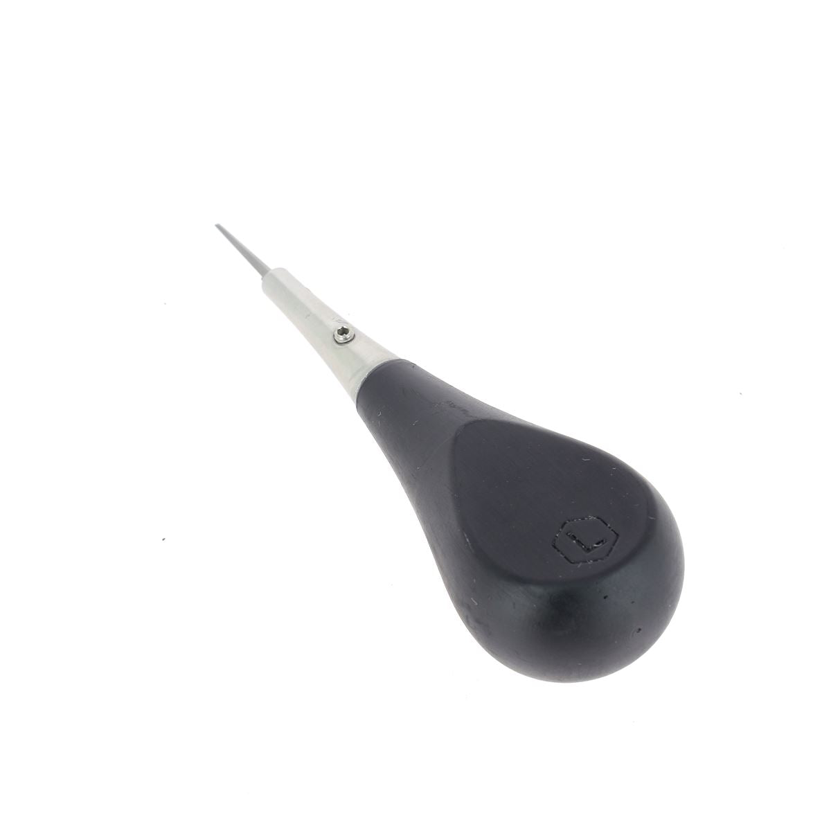 Alêne aux pinces maroquinerie LEGACY, 2mm, manche en résine biocompatible, outil pour la maroquinerie.