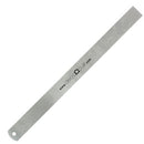 Règle en inox de 30 cm de Deco Cuir, outil de mesure robuste avec graduation claire visible sur l'image.