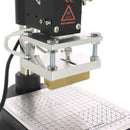 Machine pour marquage à chaud sur cuir, personnalisation du cuir avec caractères en laiton