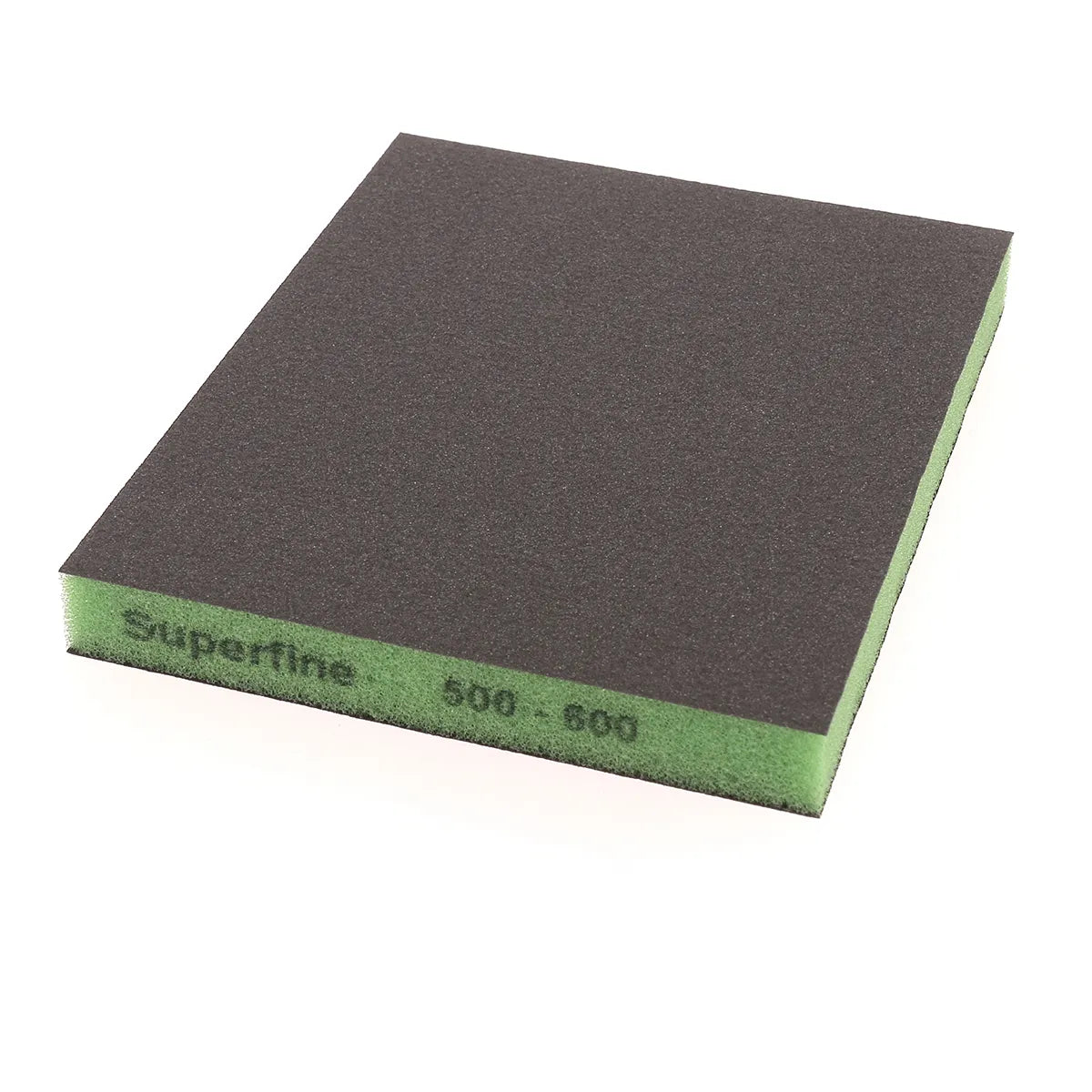 Éponge abrasive Sia 7983 siasponge flex avec grain ultra-fin vert pour le ponçage et le nettoyage des surfaces.