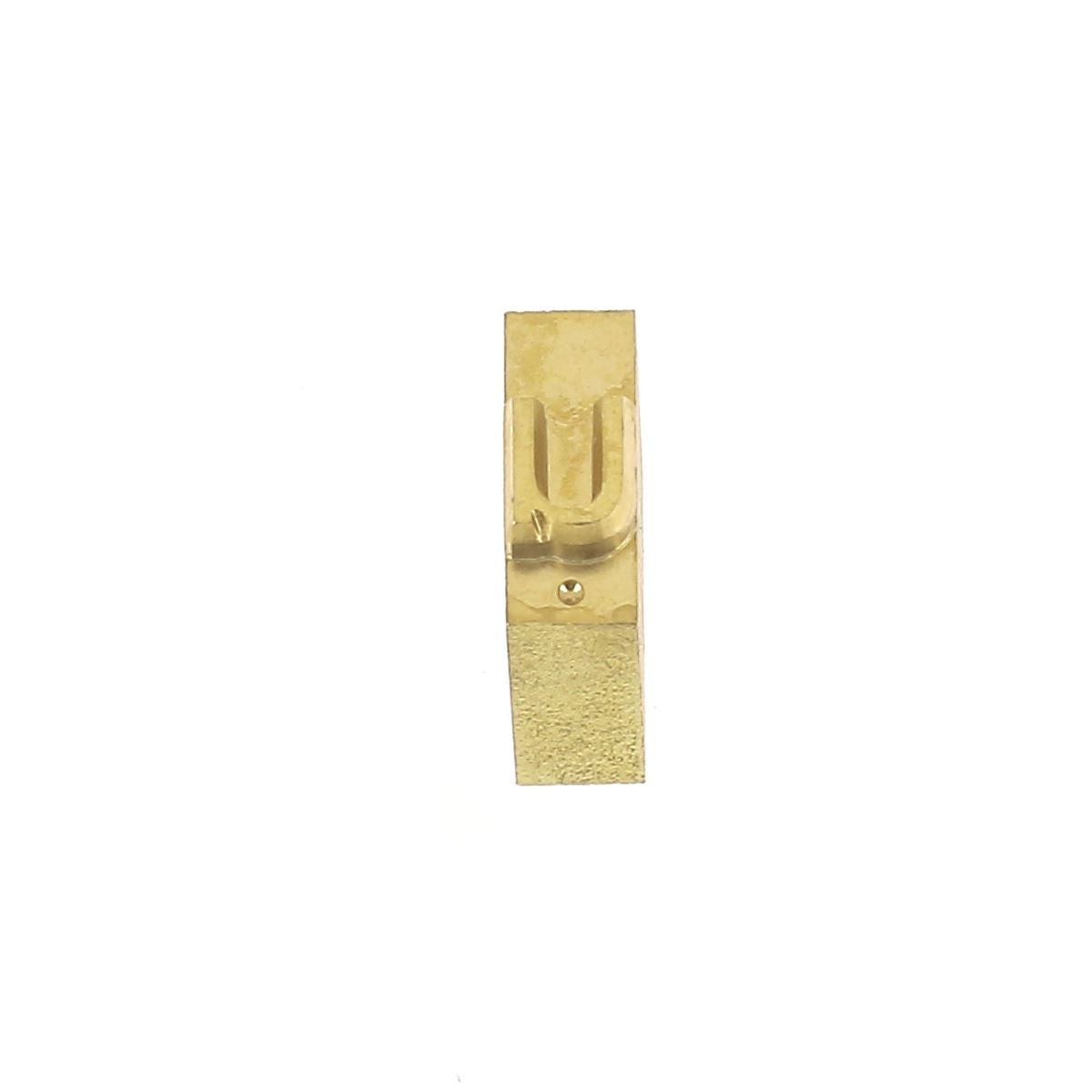Lettre minuscule en laiton Arial 6mm, outil de Deco Cuir, pour personnalisation et gravure sur cuir.