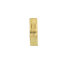 Lettre minuscule en laiton Arial 6mm, outil de Deco Cuir, pour personnalisation et gravure sur cuir.