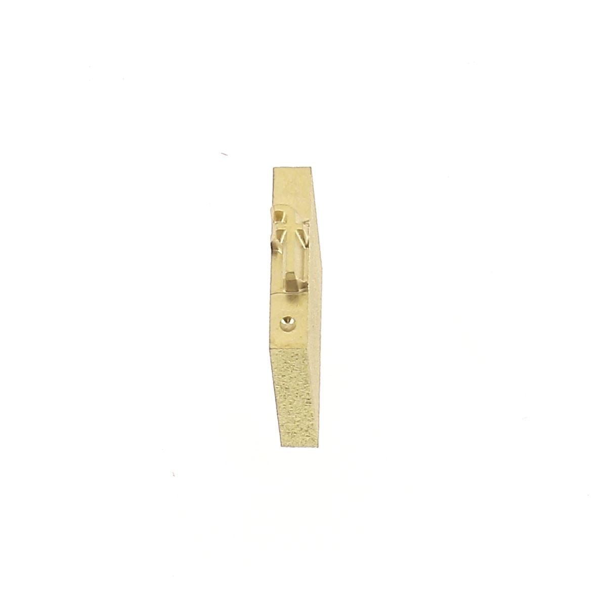 Lettre minuscule en laiton Arial 4mm, outil de décoration en laiton pour projets créatifs, par Deco Cuir.