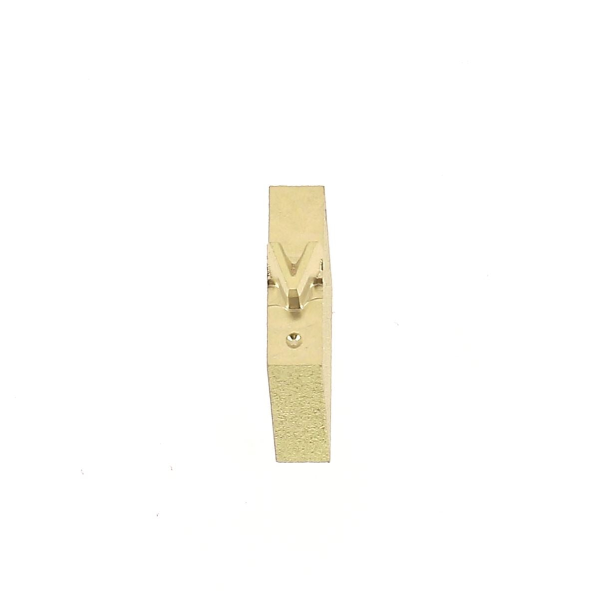 Lettre minuscule en laiton Arial de 4 mm, outil Deco Cuir pour gravure ou décoration en cuir.