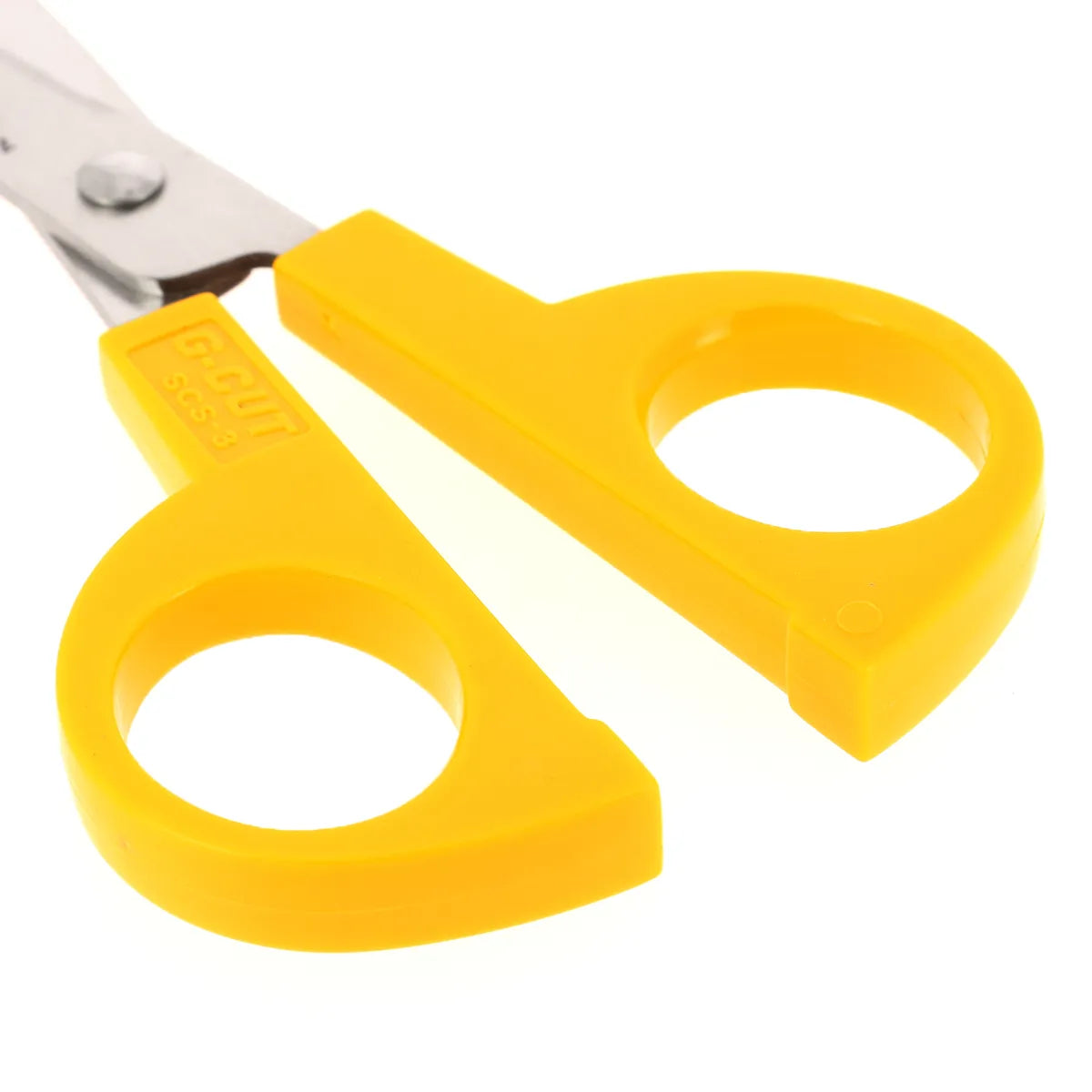 Ciseaux multi-usages de 16cm Olfa en acier inoxydable, ambidextre, outil pratique pour coupe précise et polyvalente.