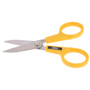 Ciseaux multi-usages de 17,5 cm en acier inoxydable, ambidextre, pour outils, modèle Olfa SCS-2, visibles ouverts sur l'image.